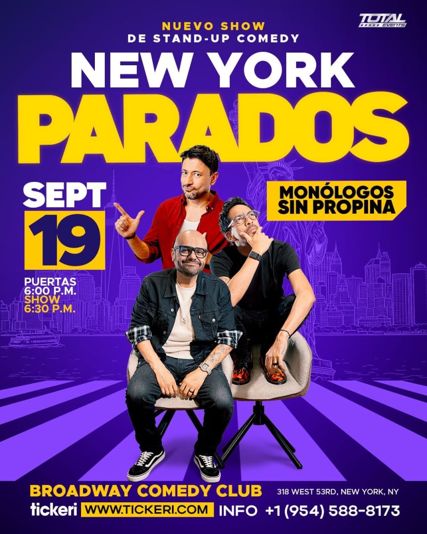 Parados Monologos sin Propina en New York