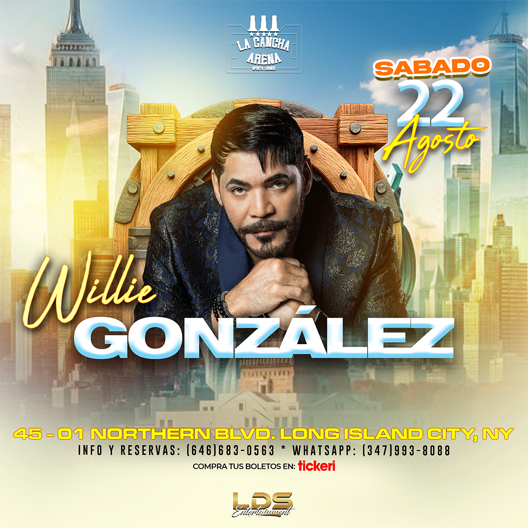 WILLIE GONZALEZ EN QUEENS NYC