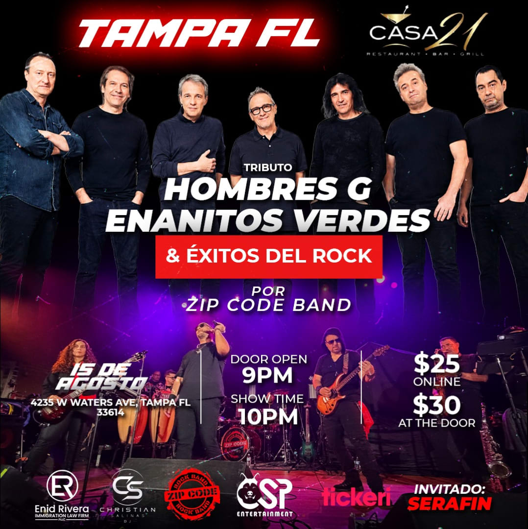 Tributo Hombres G & Enanitos Verdes