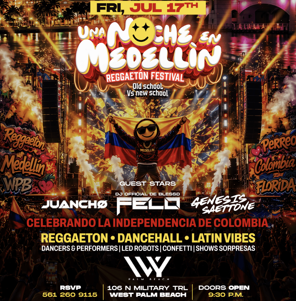 UNA NOCHE EN MEDELLIN | West Palm Beach Reggaeton Fest