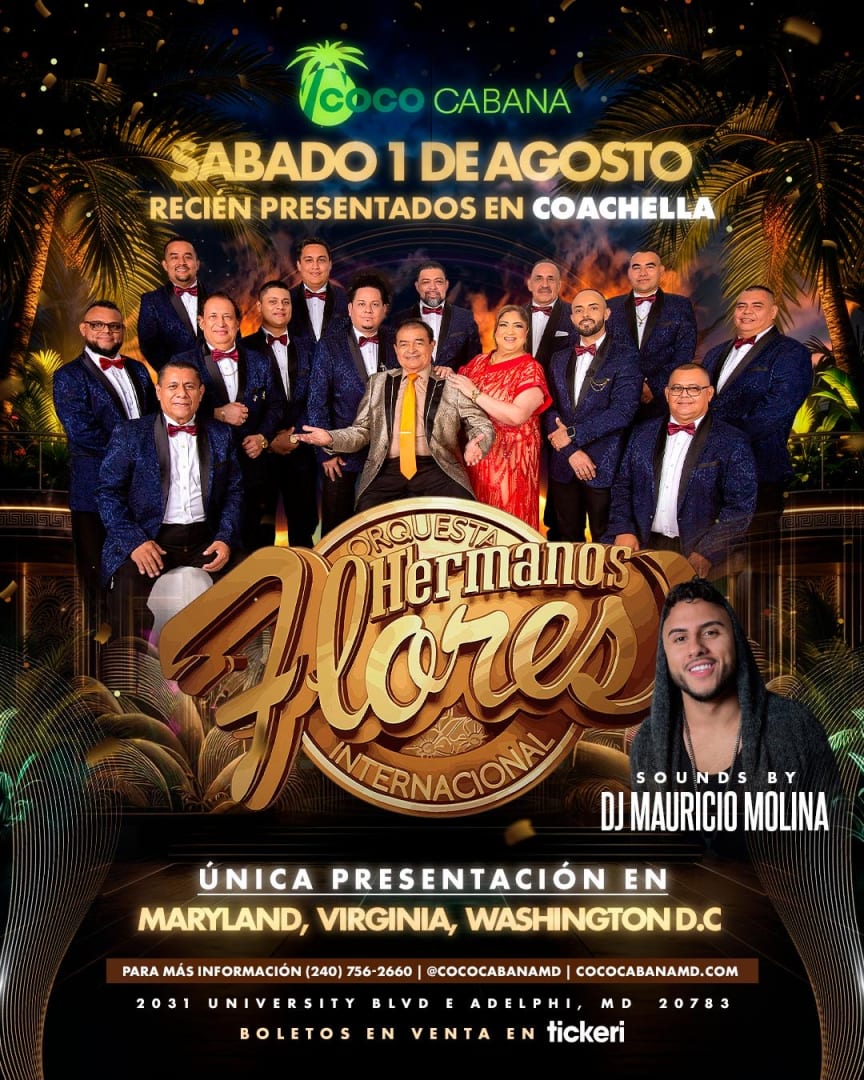 ORQUESTA HRNOS. FLORES EN MARYLAND