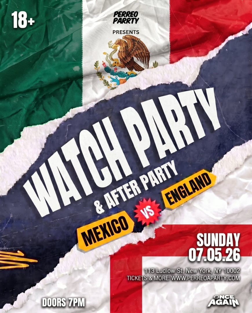 FIFA World Cup Watch Party: Mexico VS England at Mehanata (18+)