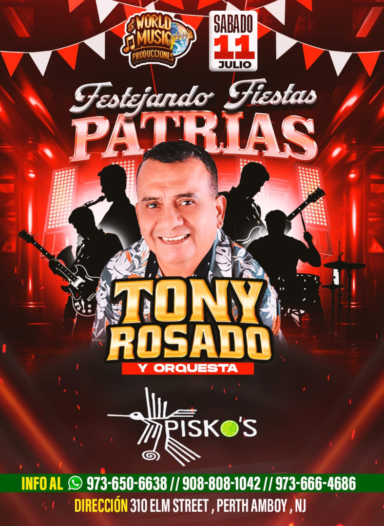Tony Rosado en Perth Amboy