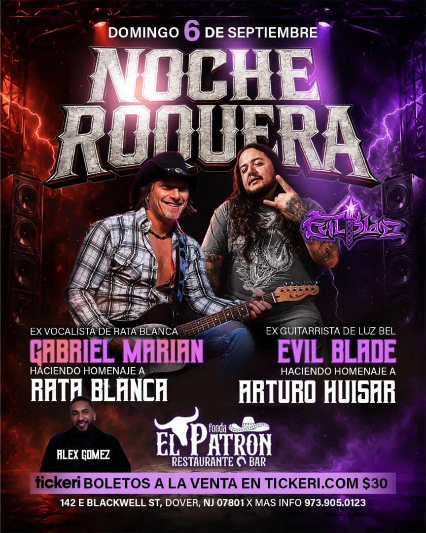 NOCHE ROQUERA - FONDA EL PATRON