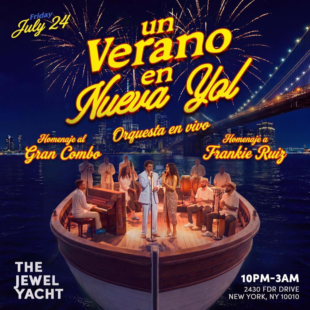 Un Verano en Nueva Yol | Fiesta en bote con Orquesta en Vivo | HMN. a el Gran Combo & Frankie Ruiz