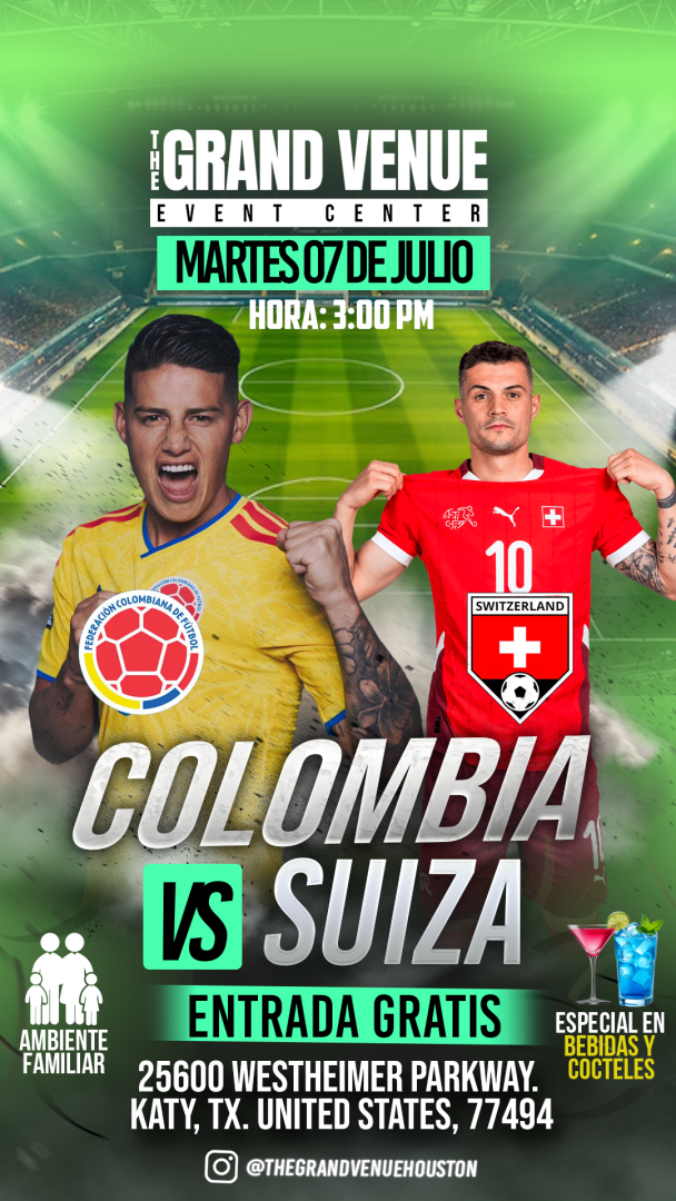 Colombia vs Suiza