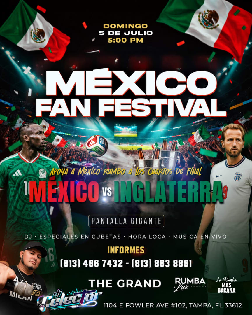 Mexico Fan Festival “México vs Inglaterra“