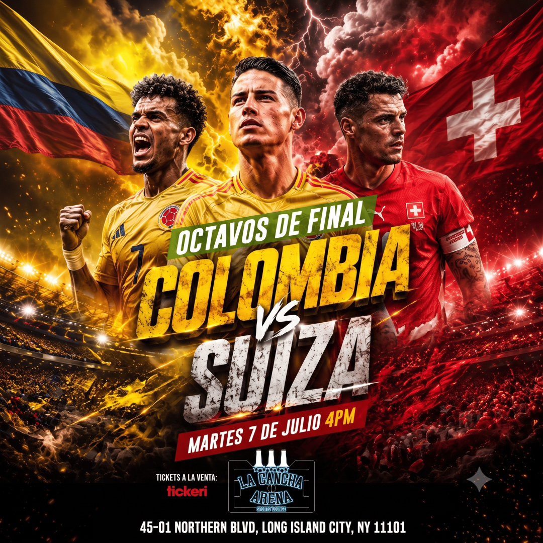Octavos de Final: Colombia 🇨🇴 vs. Suiza 🇨🇭