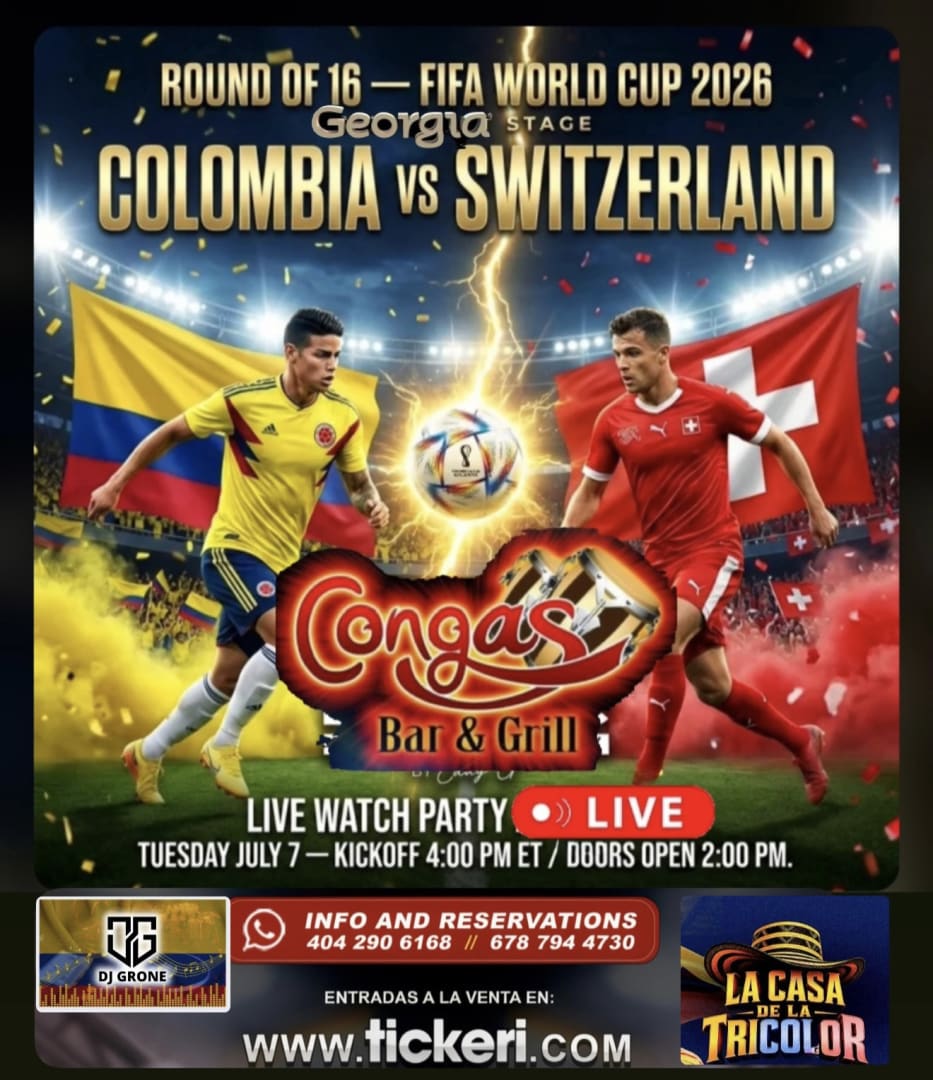 En Atlanta Colombia vs Switzerland