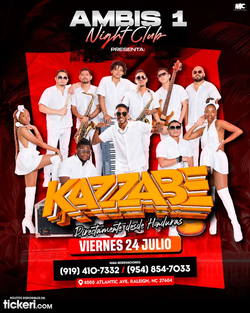 KAZZABE - RALEIGH, NC (AMBIS 1 NIGHTCLUB)