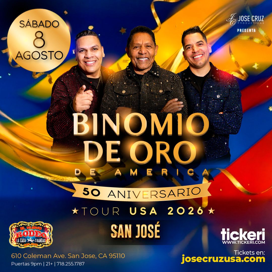 Binomio Live Show de Oro in San Jose