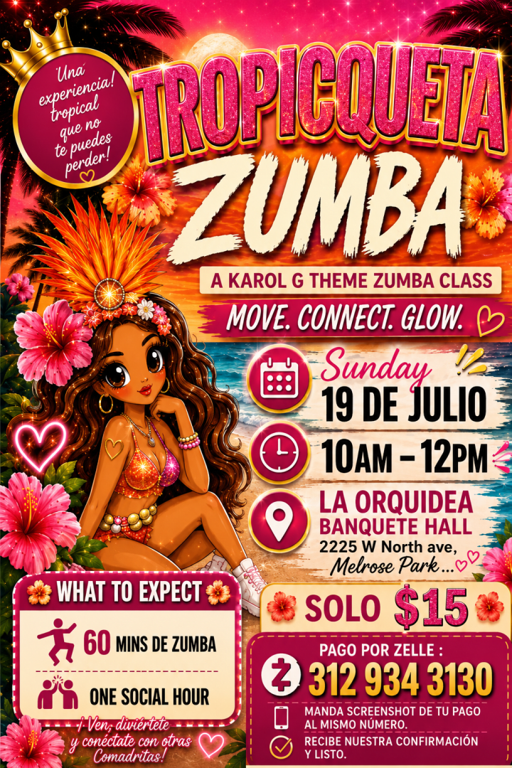 🍍 ZUMBA TROPICOQUETA🌸