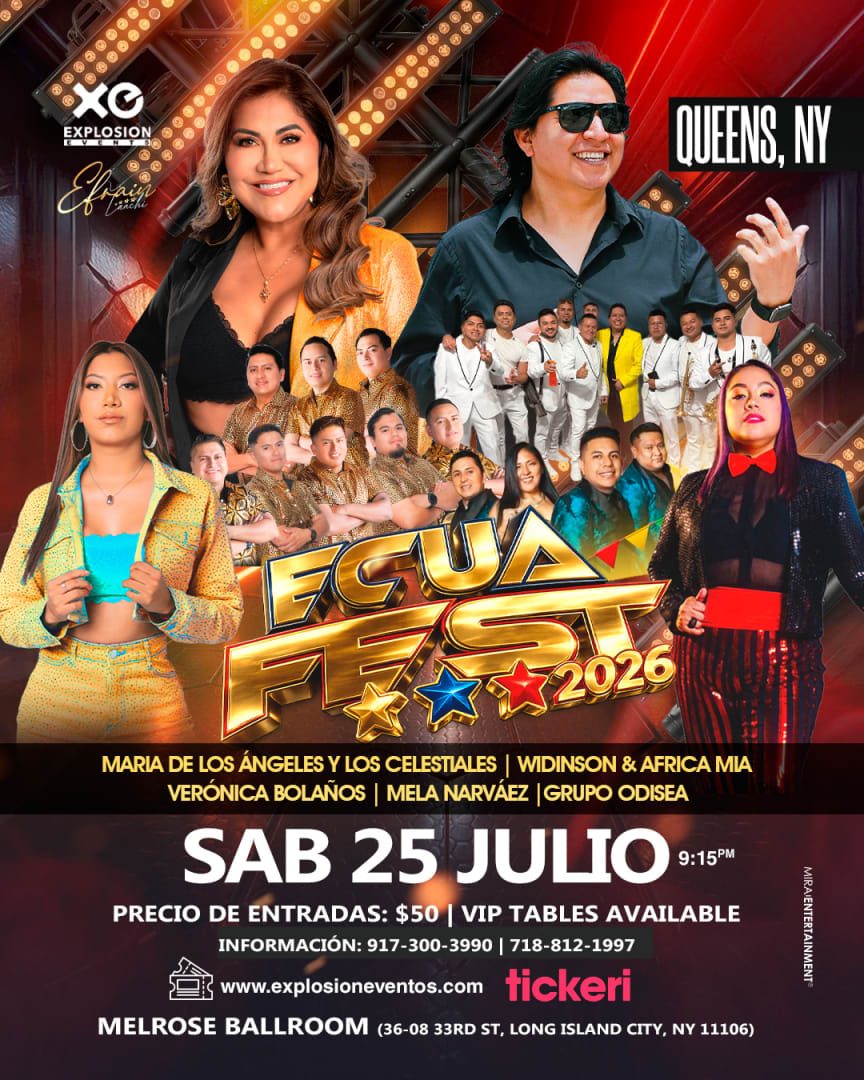 Queens, NY ECUAFEST2026 Maria de los Angeles,Veronica Bolanos