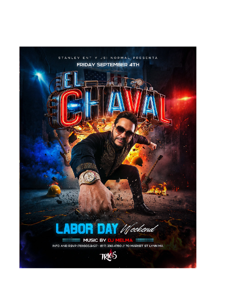 EL CHAVAL LIVE AT LYNN SEPT 4TH