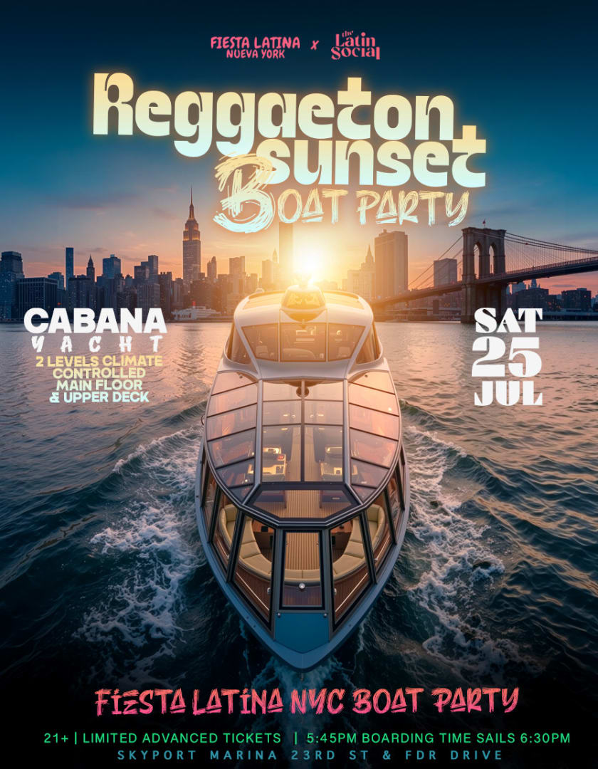 Reggaeton Sunset Party Cruise At Cabana