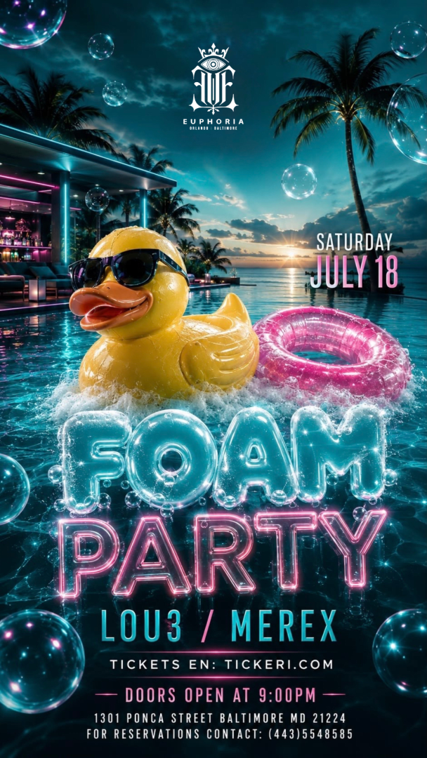 Euforia de verano ✨Fiesta de la espuma