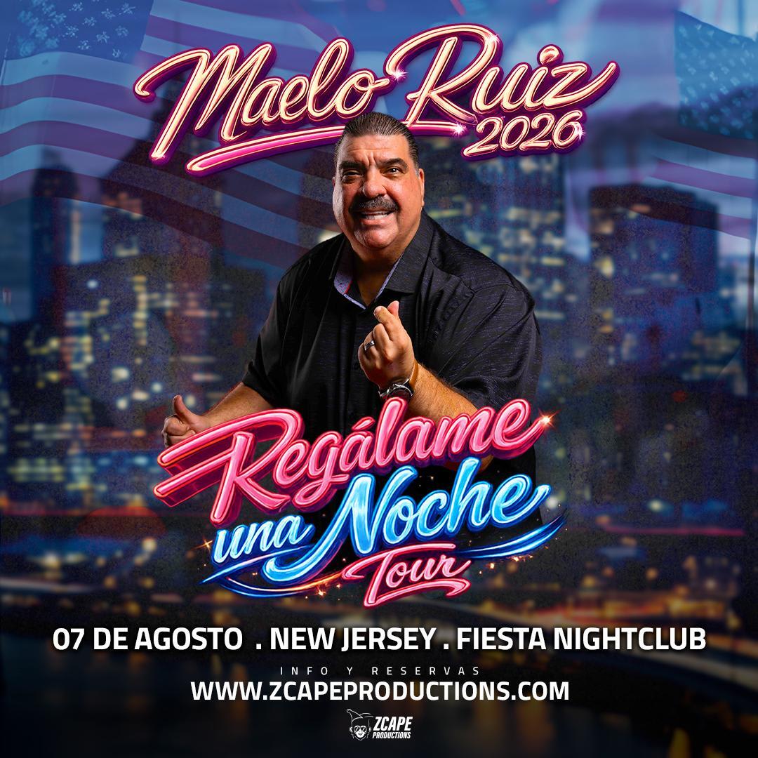 Maelo Ruiz in concert in New Jersey
