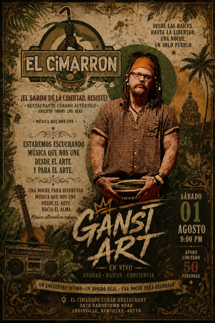 Ganst Art Reggae en El Cimarron
