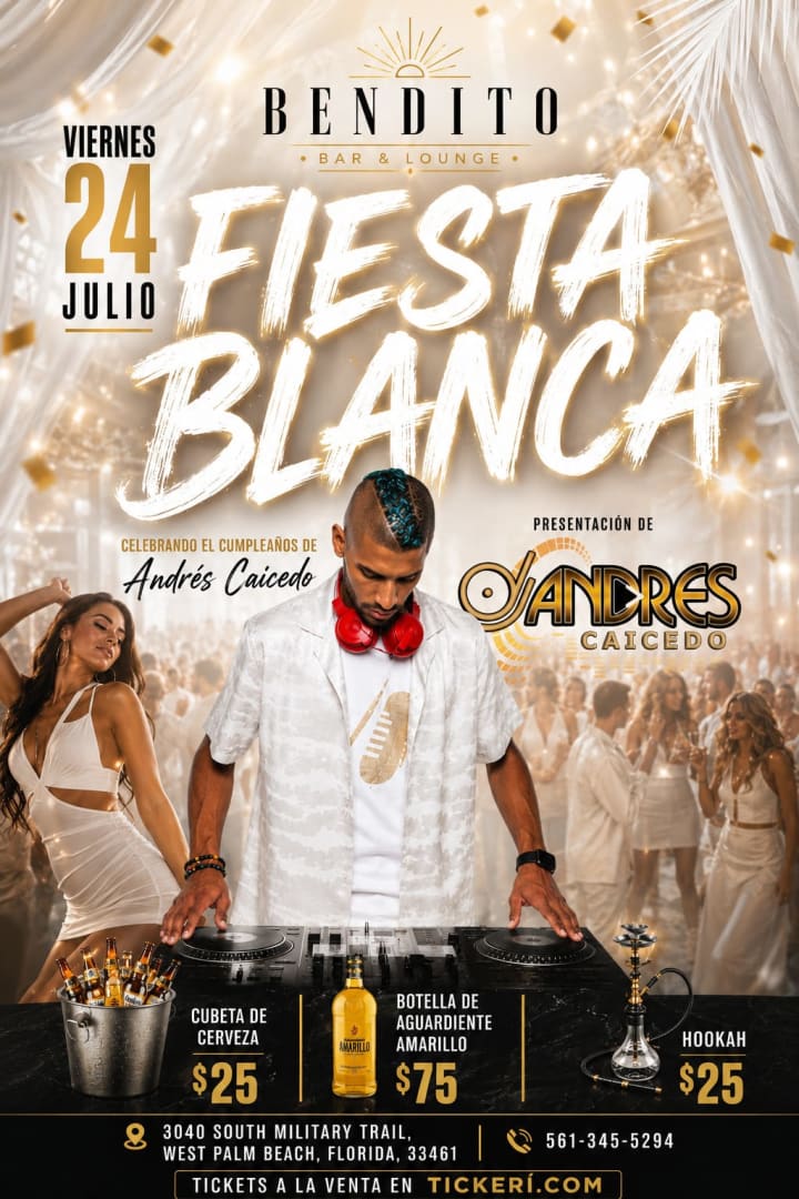 White Party with DJ Andres Caicedo