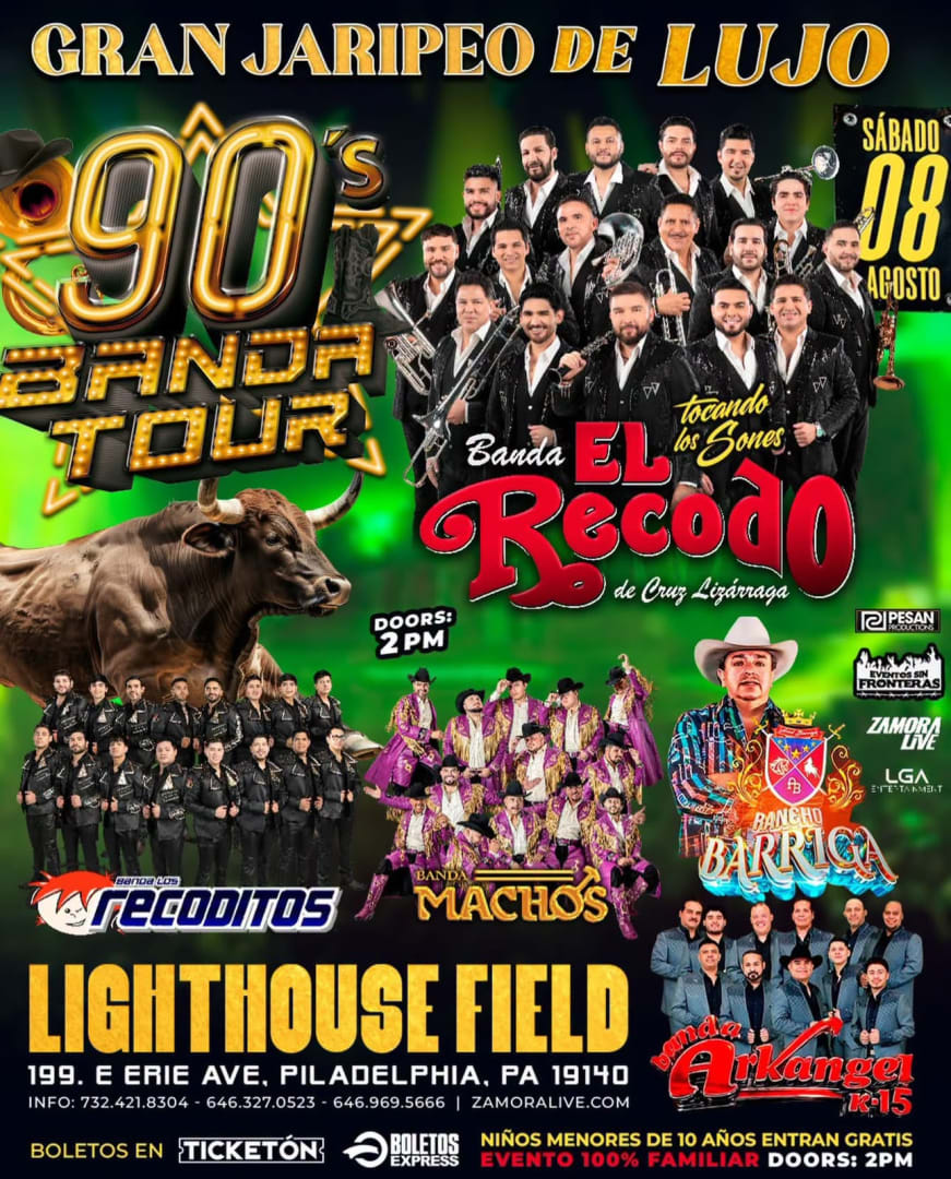 🤠🔥 GRAN JARIPEO DE LUJO – 90's BANDA TOUR 🔥🤠