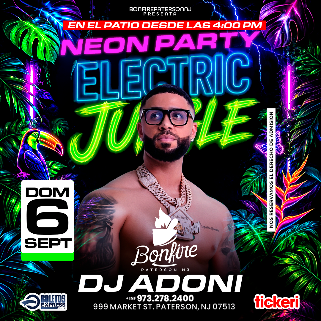 DJ ADONI NEON PARTY