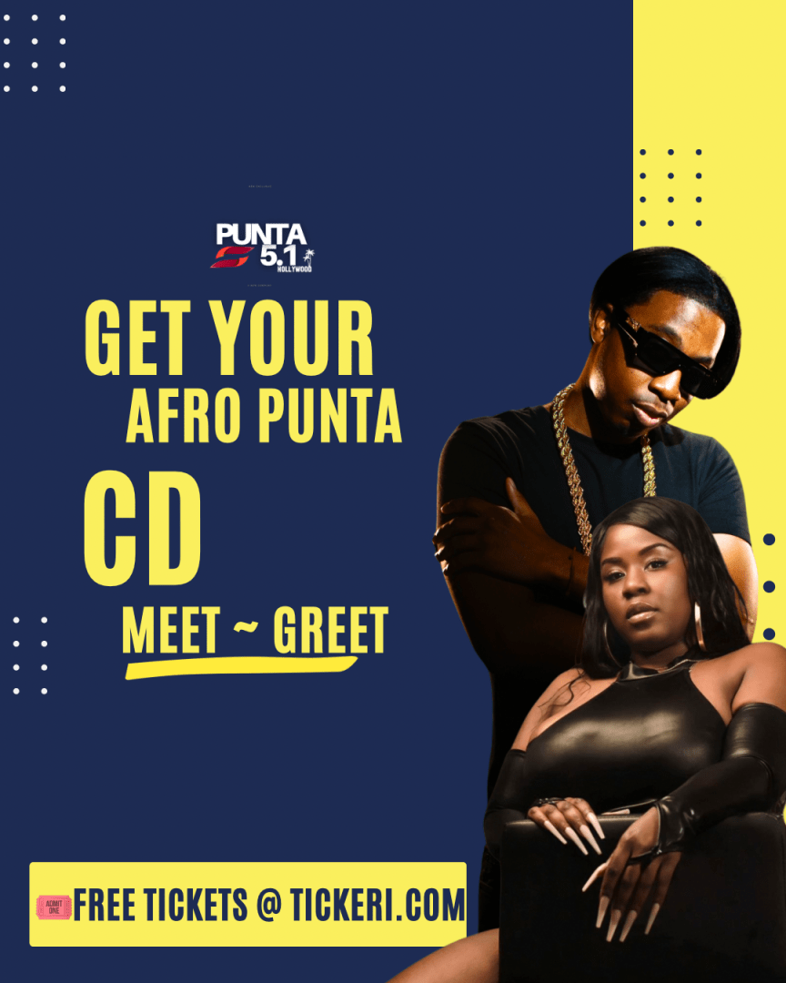 GET YOUR AFRO PUNTA CD WORLD TOUR (HOUSTON TX) ~ ASHLEE HATAKE