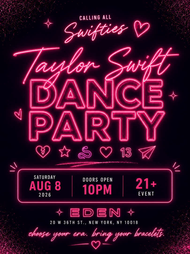 Taylor Swift Night NYC – Dance Party