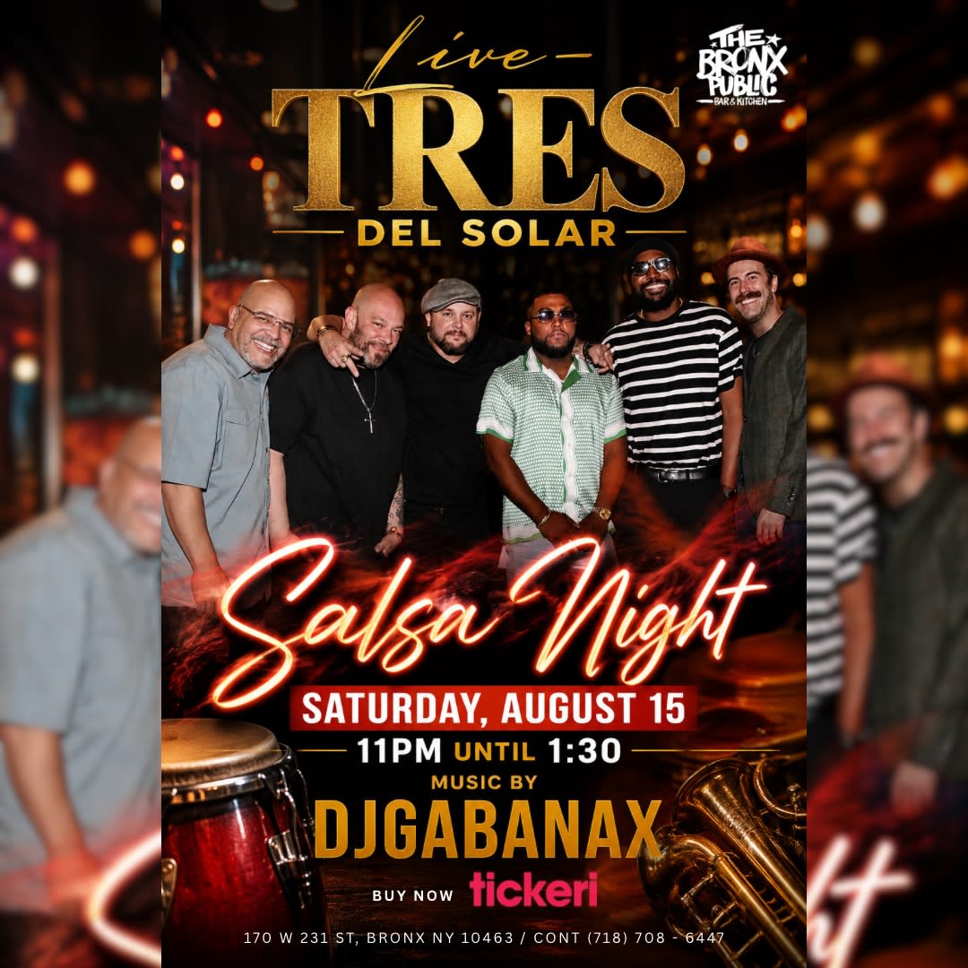 -SALSA NIGHT- 💃TRES DEL SOLAR LIVE