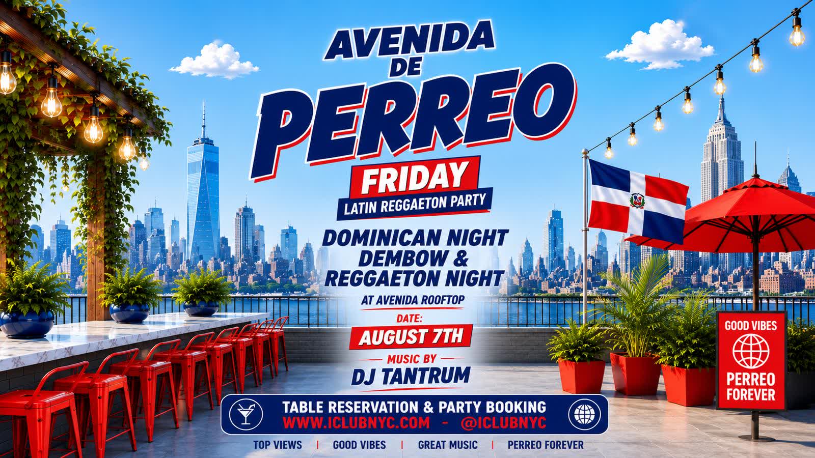 Avenida De Perreo - Dominican Night Dembow & Reggaeton Night