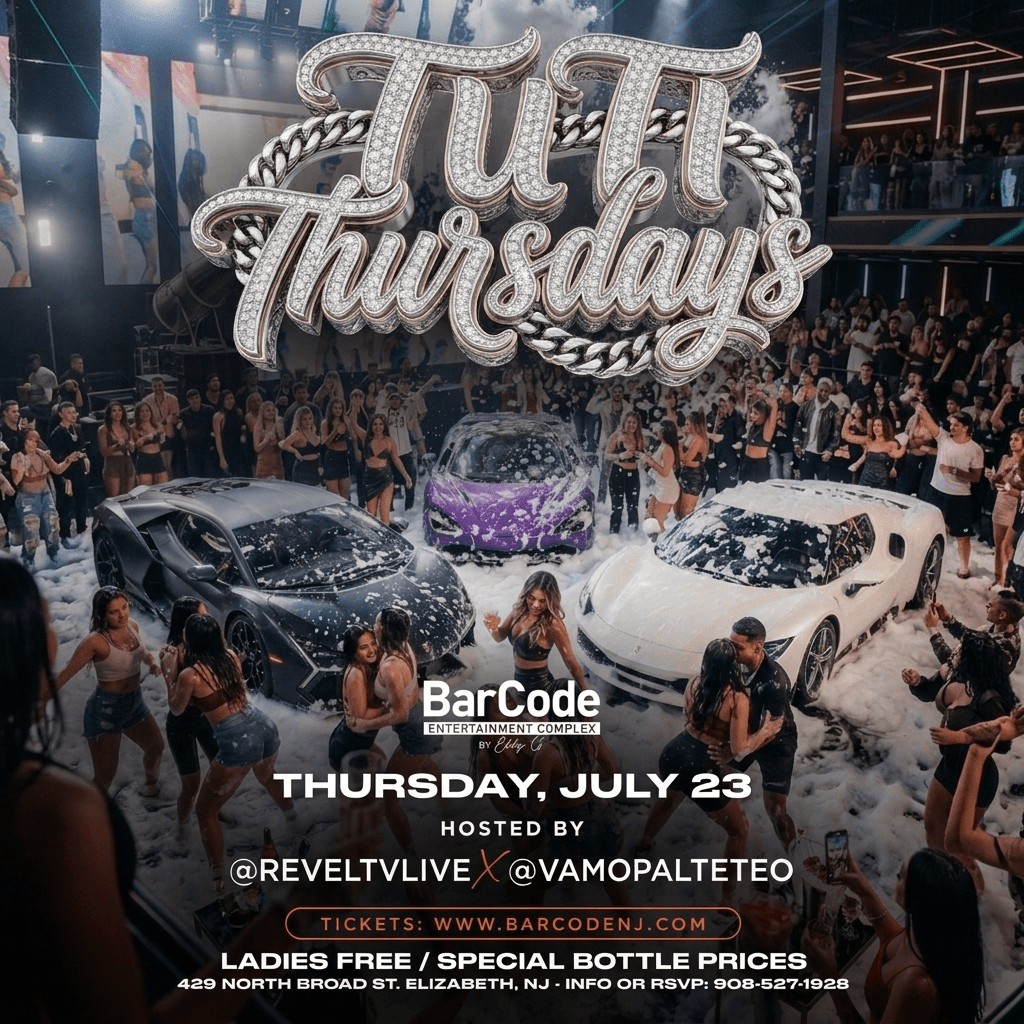 TUTI THURSDAYS @ BARCODE W/ CARSHOW