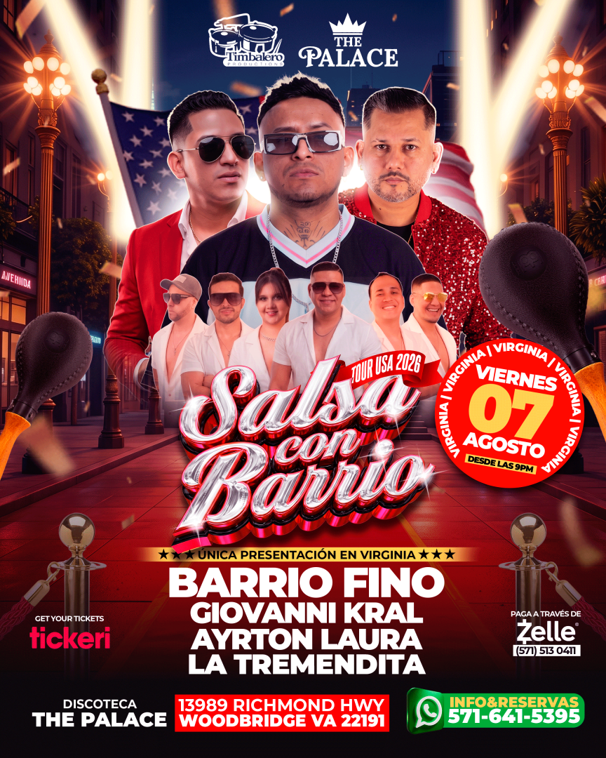 Barrio Fino, Giovanni Kral, Ayrton Laura, La Tremendita En Virginia.