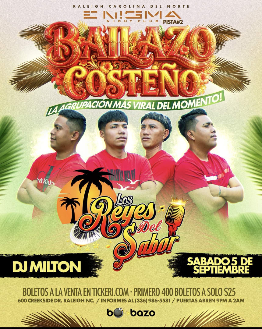 LOS REYES DEL SABOR EN RALEIGH