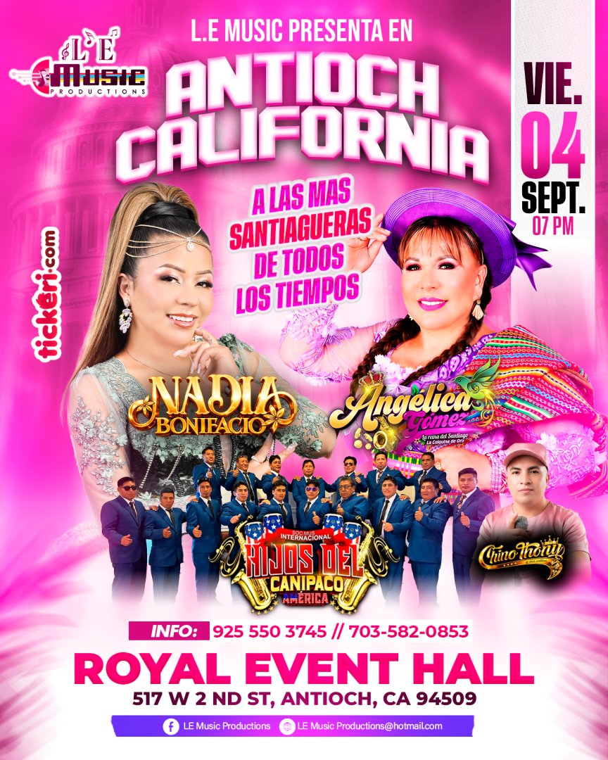 NADIA BONIFACIO y ANGELICA GOMEZ en ANTIOCH CALIFORNIA