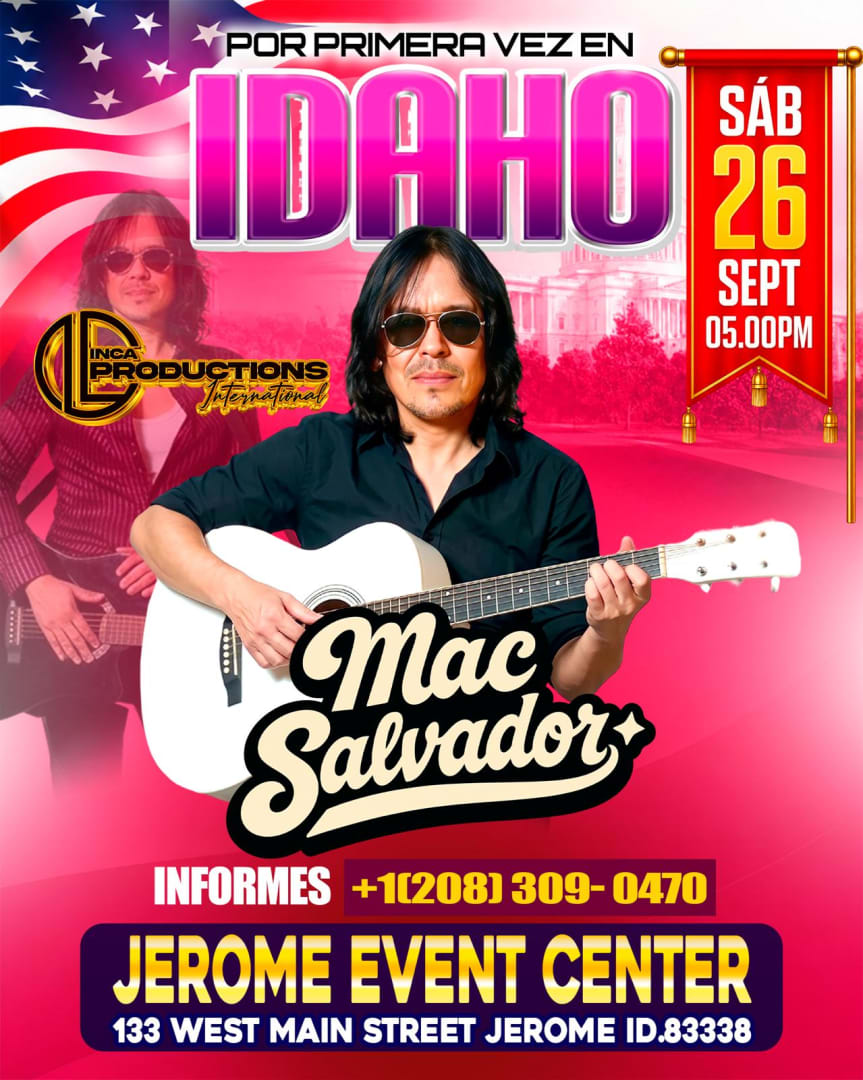 MAC SALVADOR - GIRA TOUR 2026 EE.UU.