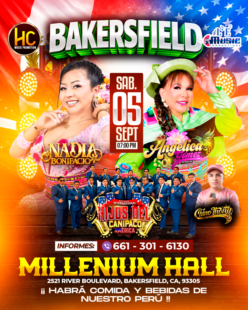 ANGELICA GOMEZ y NADIA BONIFACIO en BAKERSFIELD
