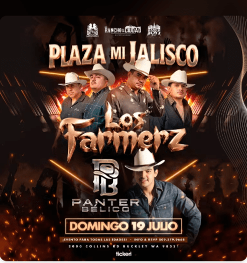 Los Farmerz y Panter Belico en Washington