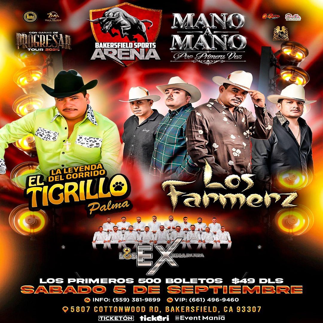 El Tigrillo Palma & Los Farmerz en vivo