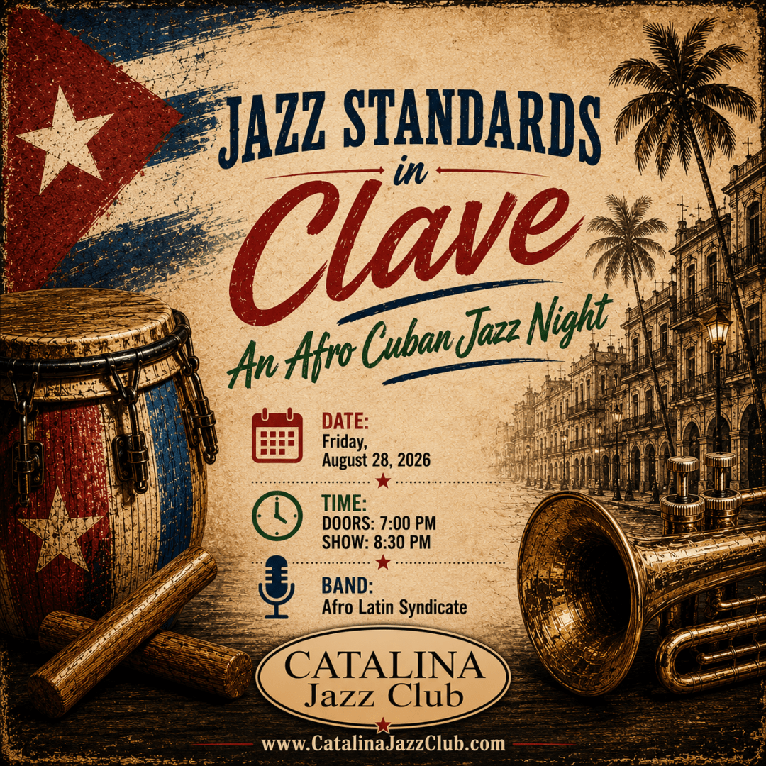 Estándares de jazz en clave: una noche de jazz afrocubano