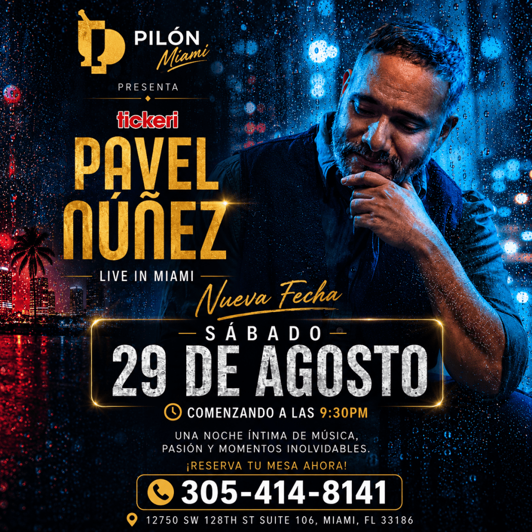 Pavel Núñez - TOUR DE LUJO DE MAR EN BAR