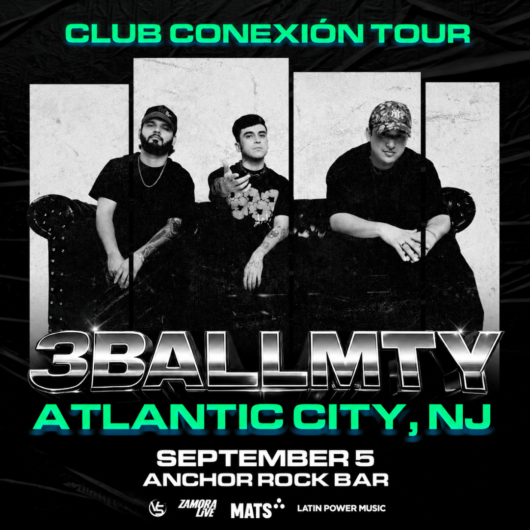 3BALLMTY | TOUR CLUB CONEXIÓN| ATLANTIC CITY, Nueva Jersey