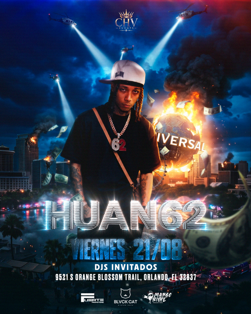 HUAN 62 en Concierto Orlando!