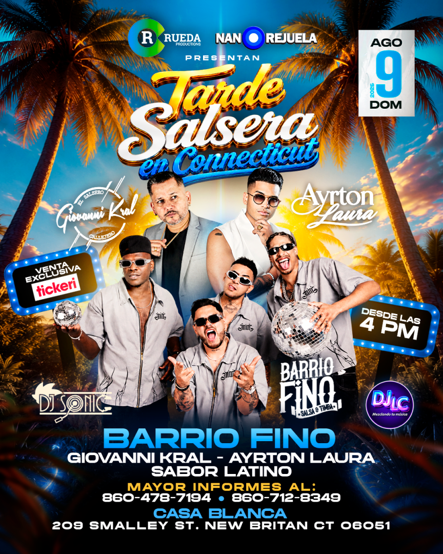 Barrio Fino - Giovanni Kral - Ayrton Laura en Connecticut