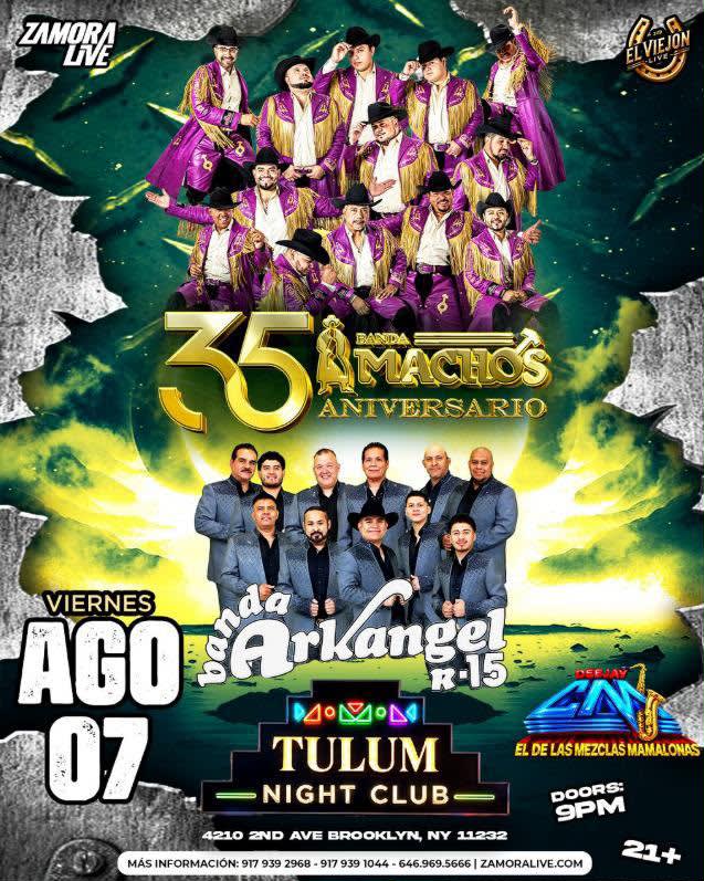 🤠Banda Machos - 35 Aniversario & Banda Arkangel R-15 🎶