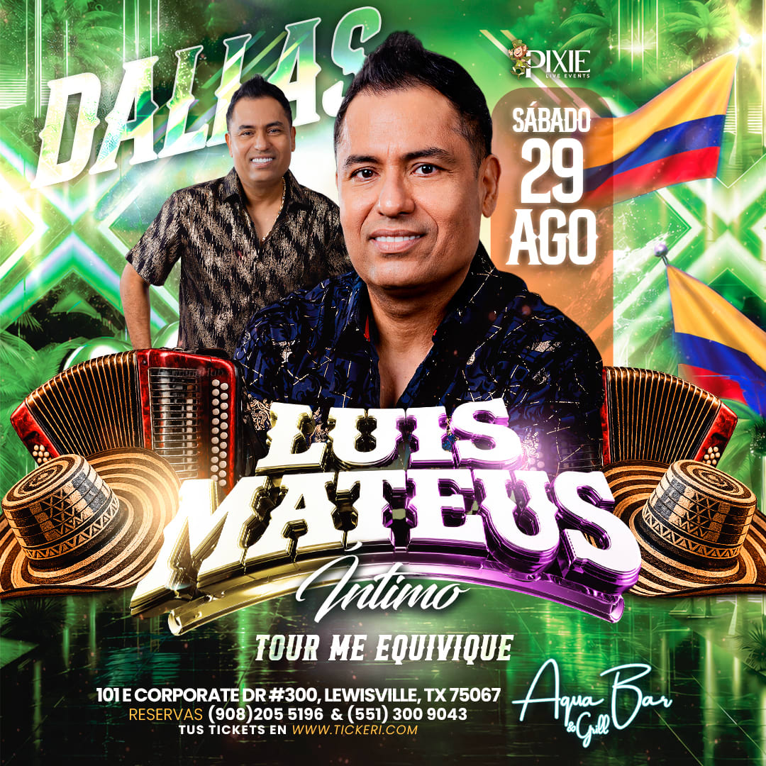 LUIS MATEUS EN CONCIERTO!!! DALLAS,TX