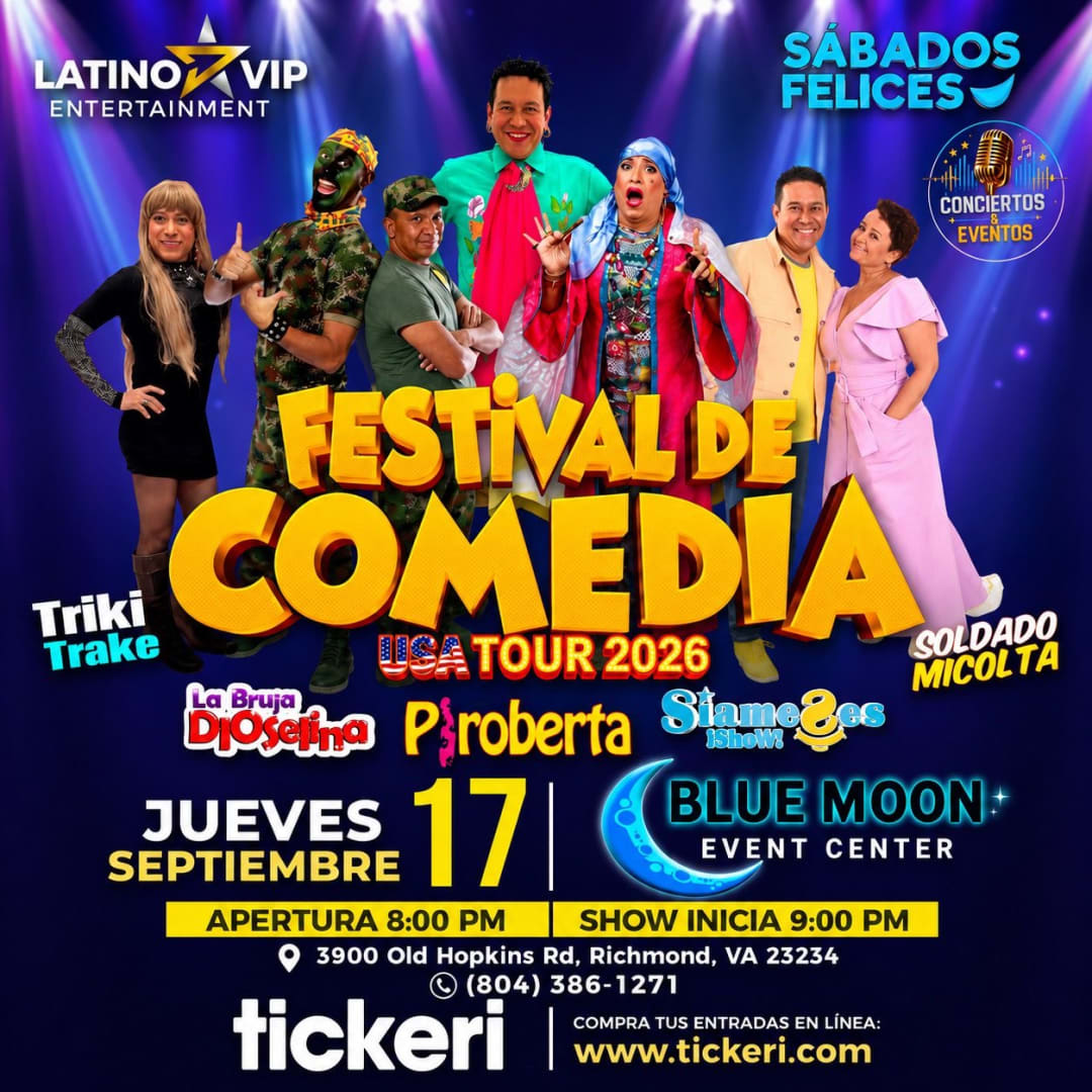 FESTIVAL DE COMEDIA en RICHMOND,VA