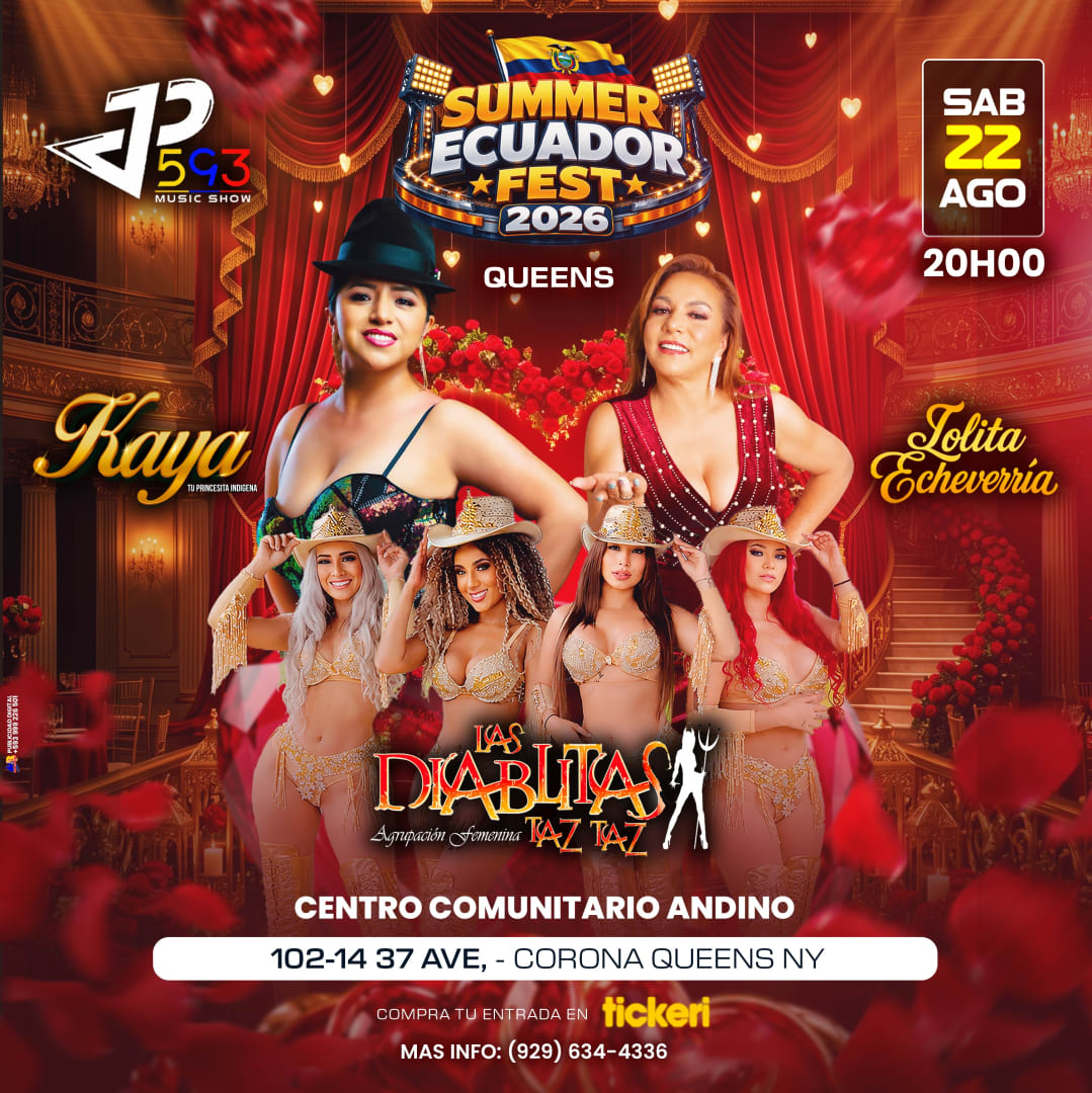 SUMMER ECUADOR FEST 2026 CORONA QUEENS NUEVA YORK