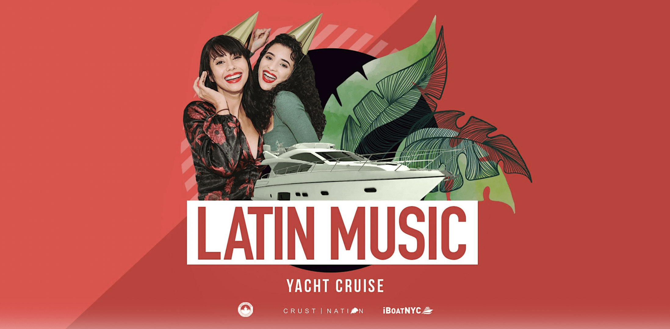 El crucero en yate número 1 con fiesta en barco LATINA Y REGGAETON en Nueva York