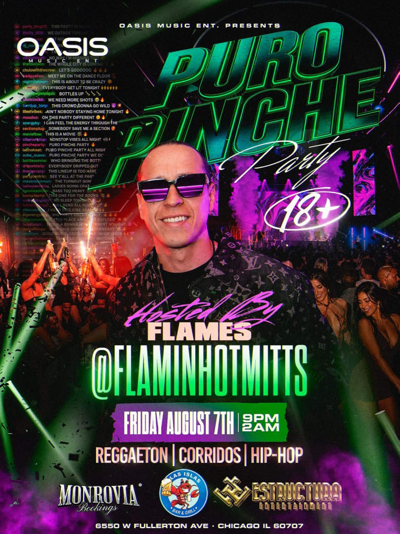 Puro Pinche Perreo Hosted by Flames