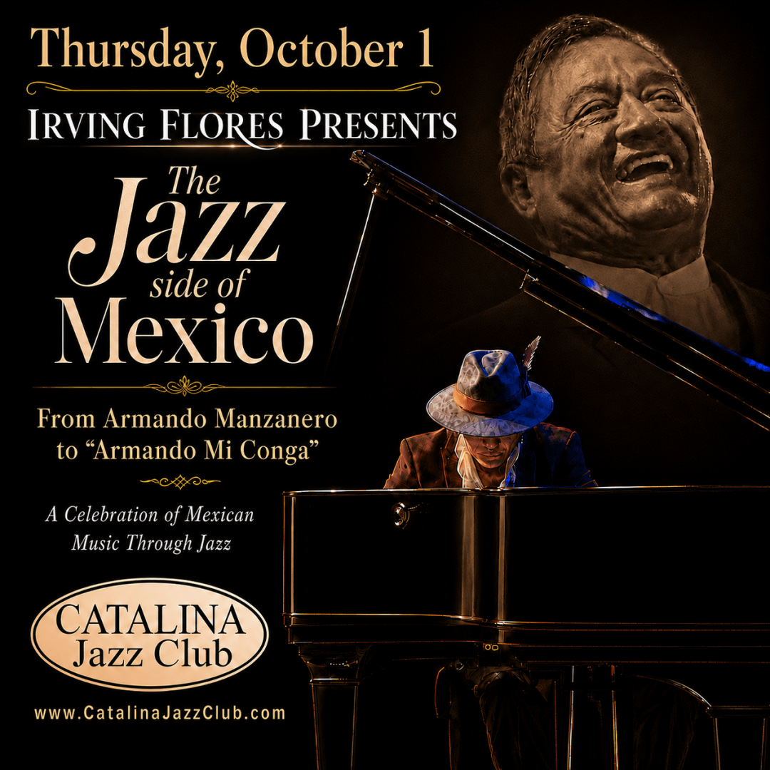 Irving Flores Presenta: El Lado Jazz de México: Homenaje a Armando Manzanero
