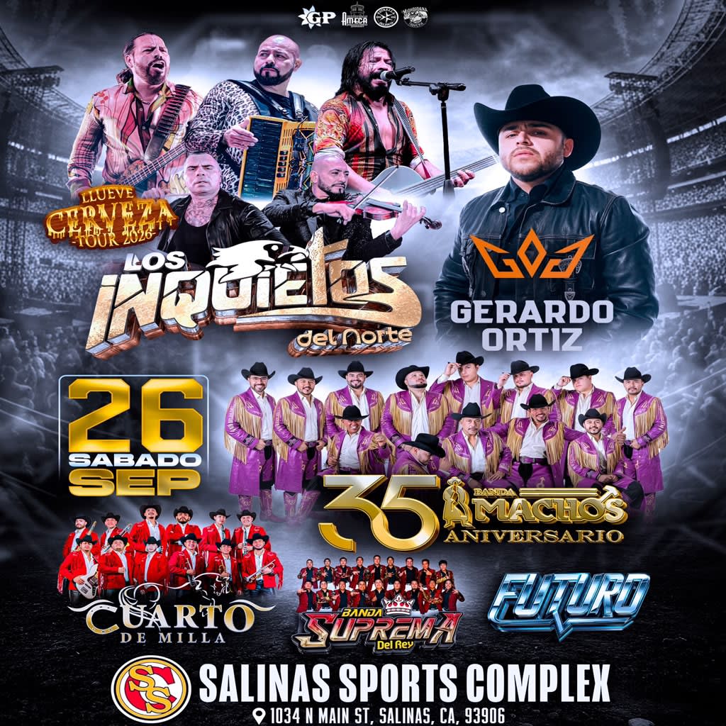 Los Inquietos Del Norte , en Salinas Ca